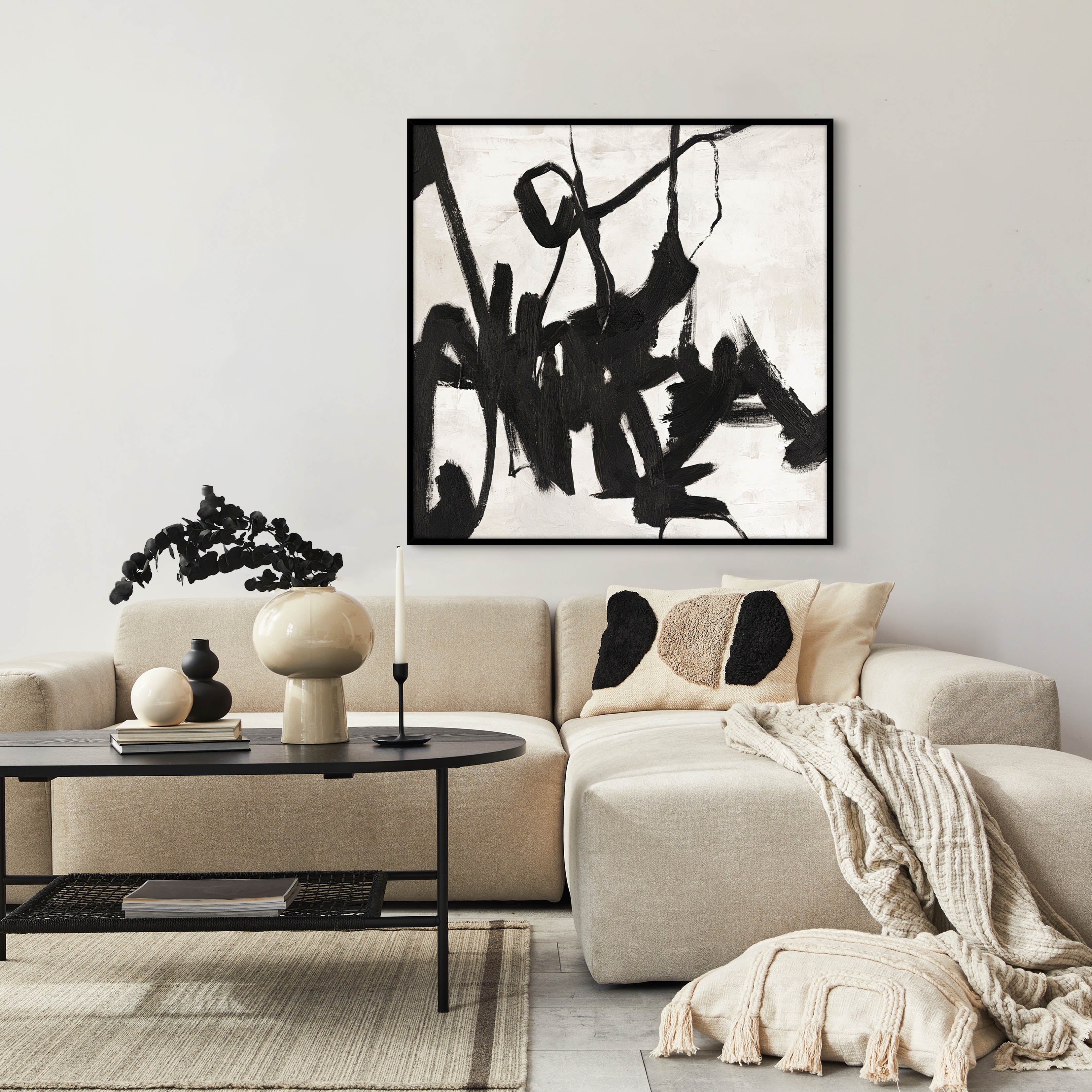 Speelzwart 1 | ONTWERP SCHILDERIJ