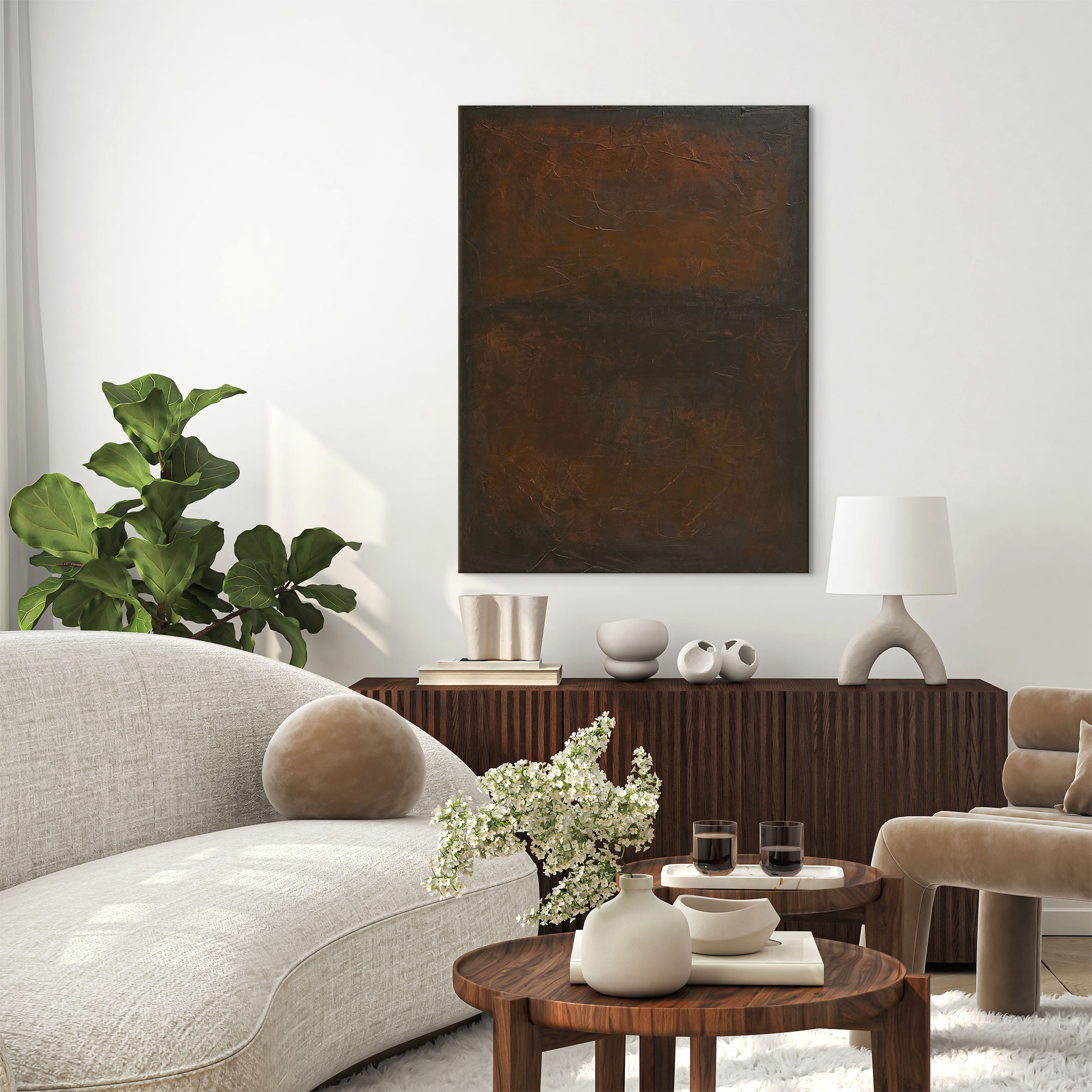 In het donker | ONTWERP SCHILDERIJ