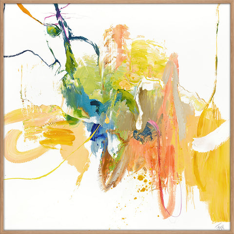 Vertrouwelijk Geel | GEMENGD SCHILDERIJ