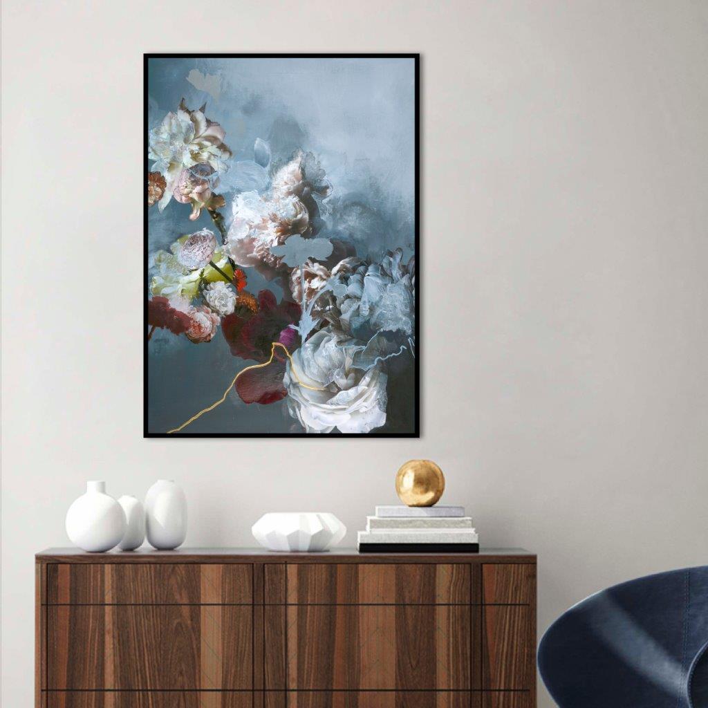 Haute Couture-blauw | POSTER