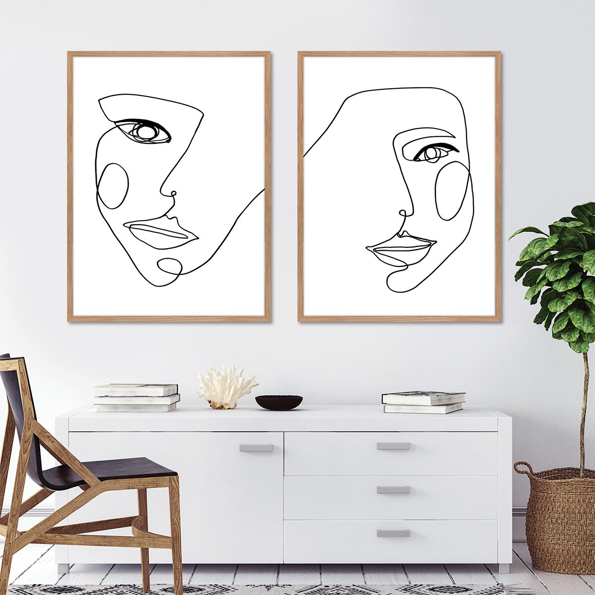 Gezichtslijn 1 | POSTER