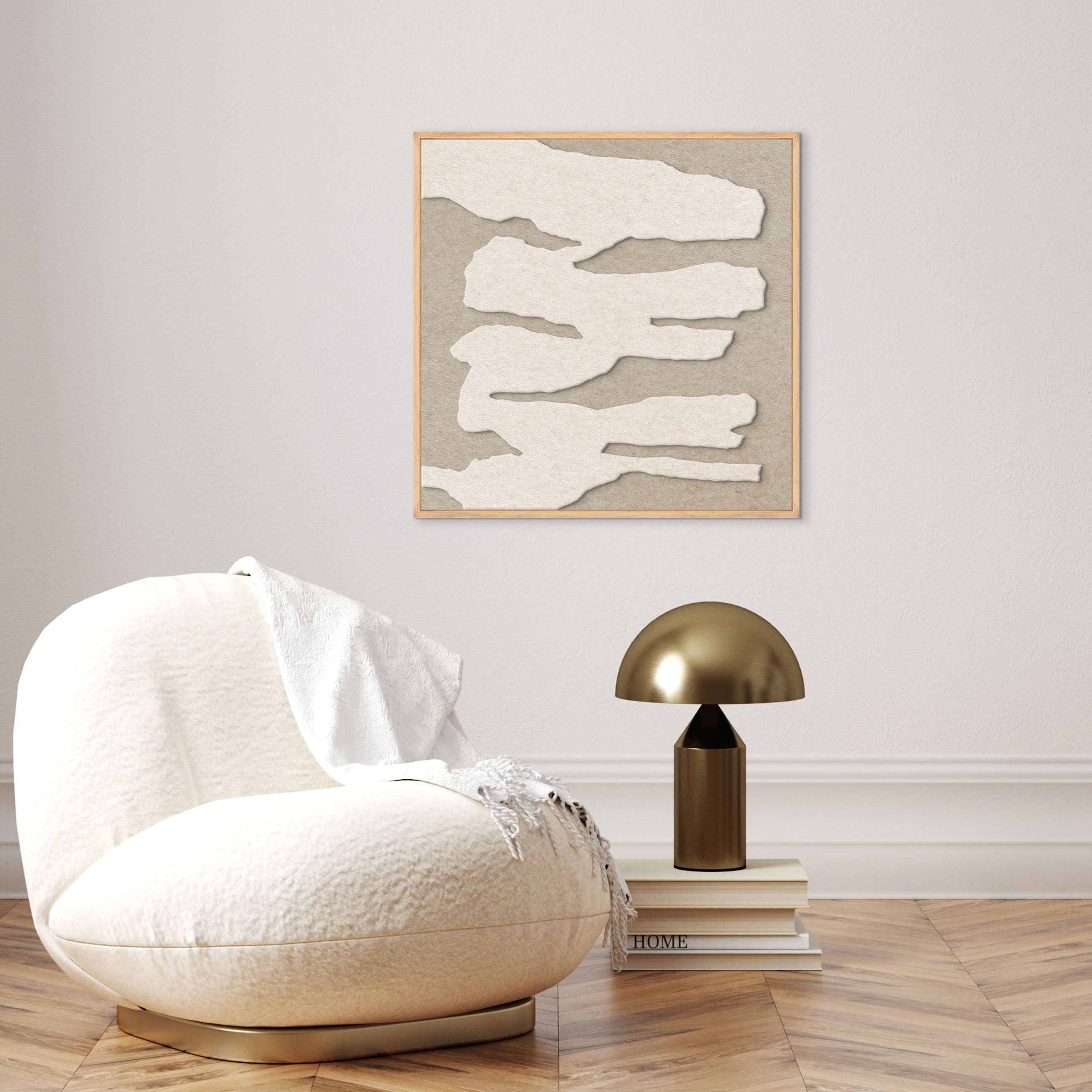 Frequency square 1 | ACOUSTIC ART | Oak