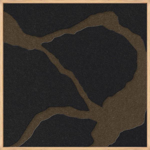 Quiet Friction square 2 | ACOUSTIC ART | Oak