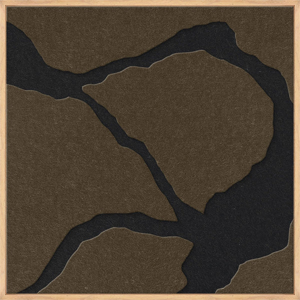 Quiet Friction square 2 | ACOUSTIC ART | Oak