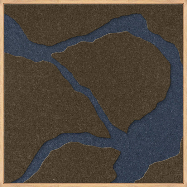 Quiet Friction square 2 | ACOUSTIC ART | Oak