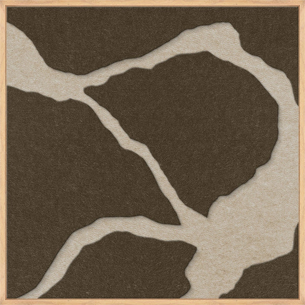 Quiet Friction square 2 | ACOUSTIC ART | Oak