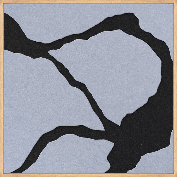 Quiet Friction square 2 | ACOUSTIC ART | Oak