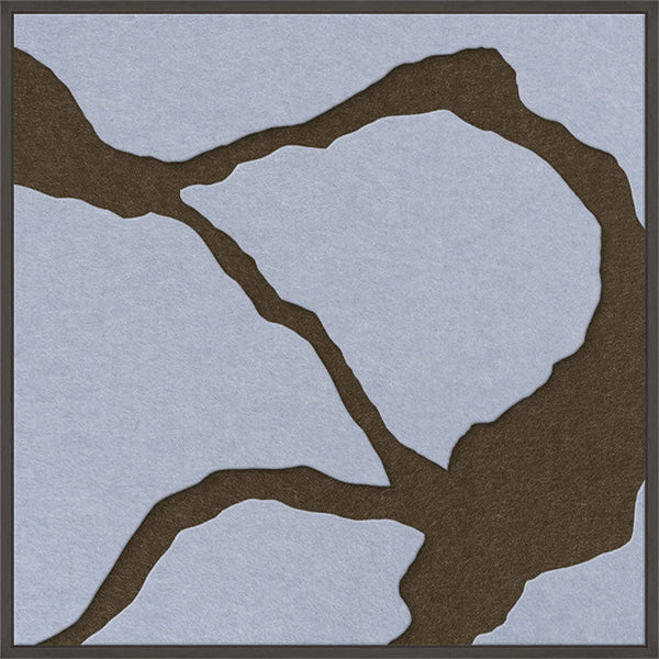 Quiet Friction square 2 | ACOUSTIC ART | Black