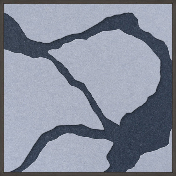 Quiet Friction square 2 | ACOUSTIC ART | Black