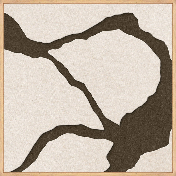 Quiet Friction square 2 | ACOUSTIC ART | Oak