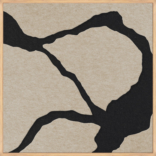 Quiet Friction square 2 | ACOUSTIC ART | Oak