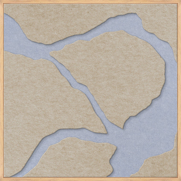 Quiet Friction square 2 | ACOUSTIC ART | Oak