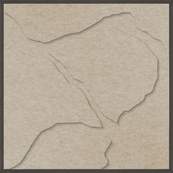 Quiet Friction square 2 | ACOUSTIC ART | Black