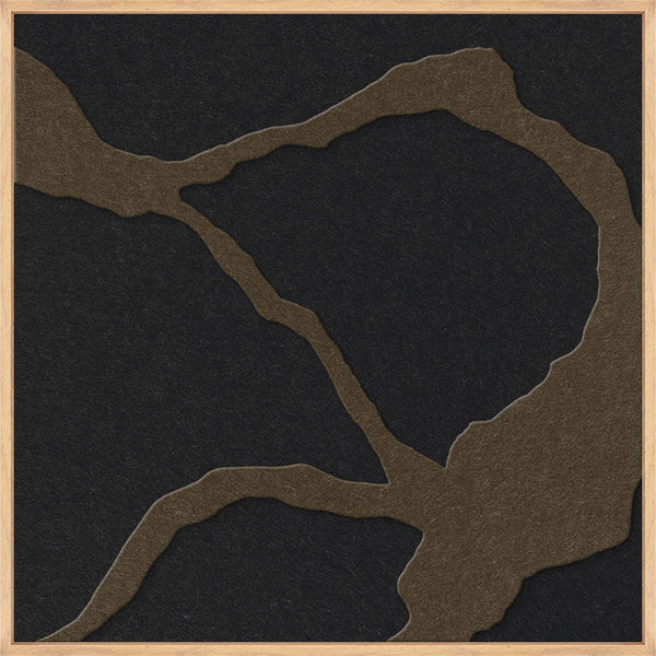 Quiet Friction square 1 | ACOUSTIC ART | Oak