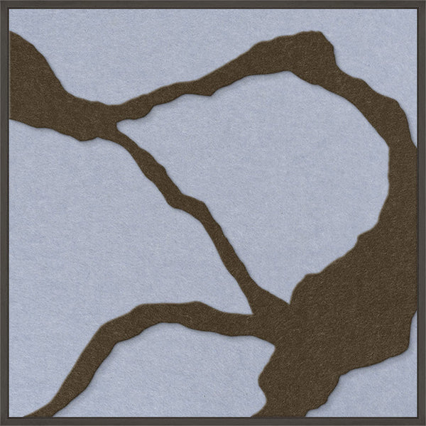 Quiet Friction square 1 | ACOUSTIC ART | Black