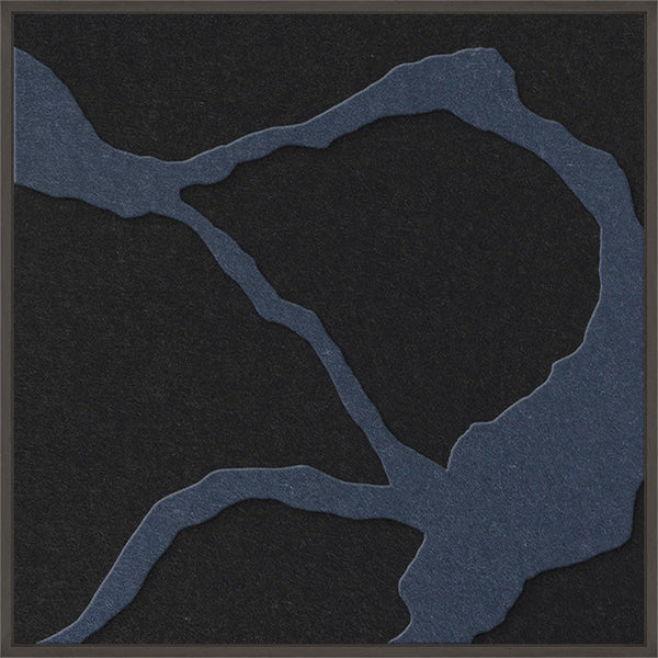 Quiet Friction square 1 | ACOUSTIC ART | Black