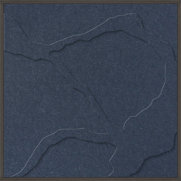 Quiet Friction square 1 | ACOUSTIC ART | Black