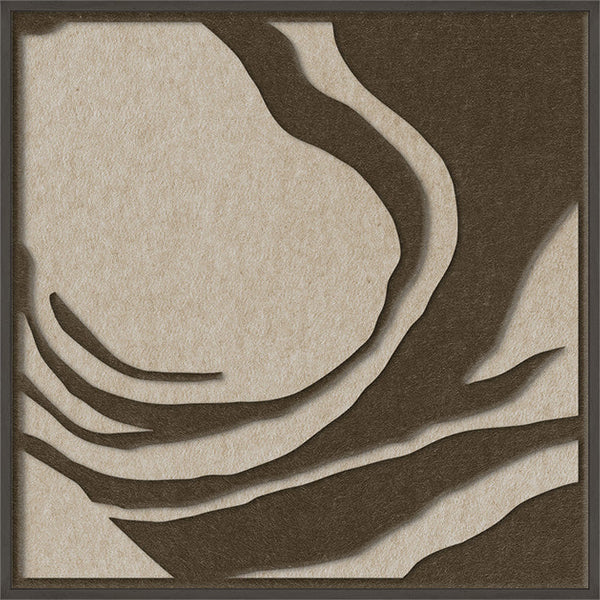 Silent Whisper square 2 | ACOUSTIC ART | Black