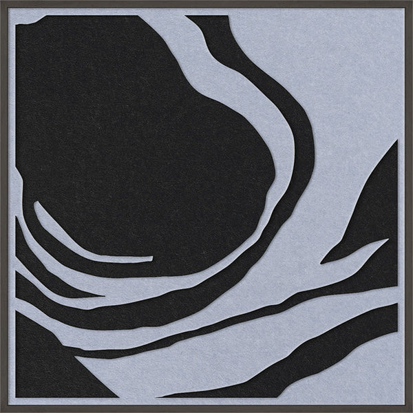 Silent Whisper square 2 | ACOUSTIC ART | Black