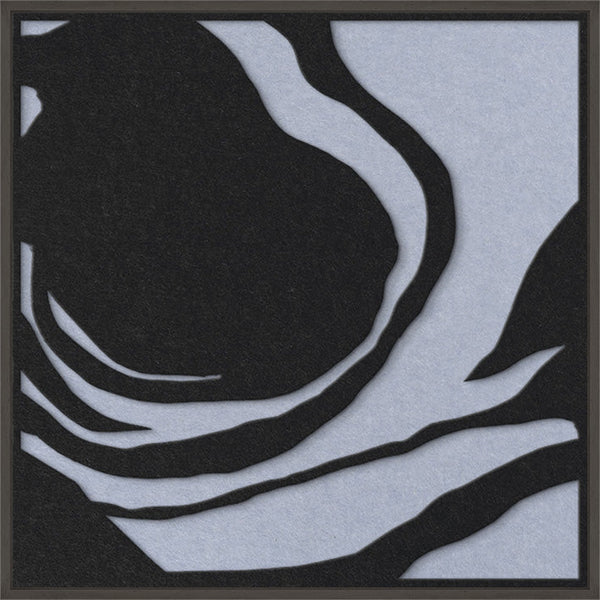 Silent Whisper square 1 | ACOUSTIC ART | Black