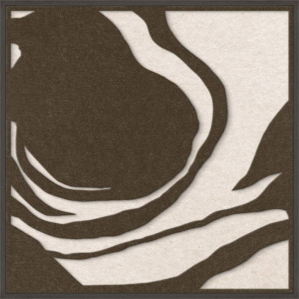 Silent Whisper square 1 | ACOUSTIC ART | Black