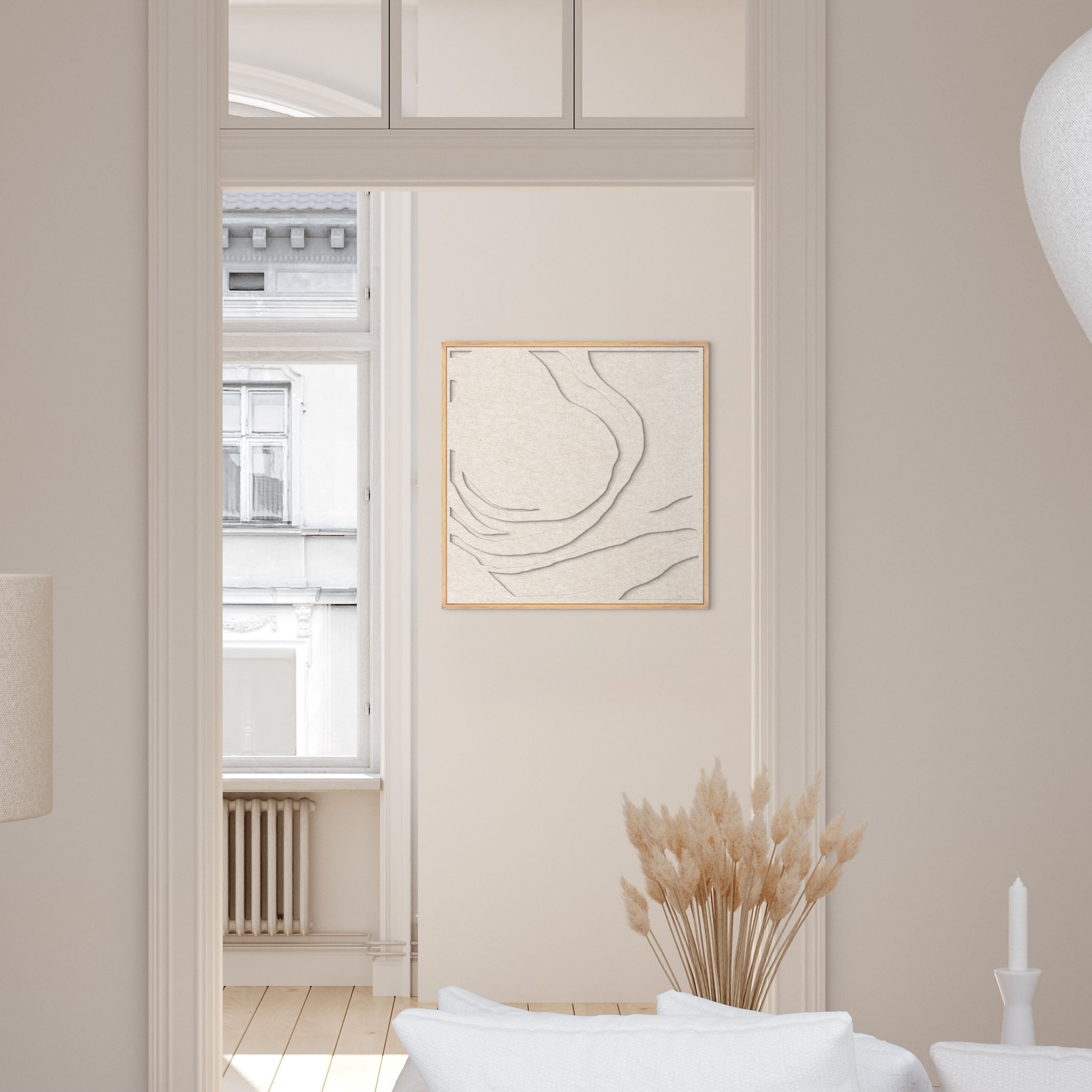 Silent Whisper square 1 | ACOUSTIC ART | Oak