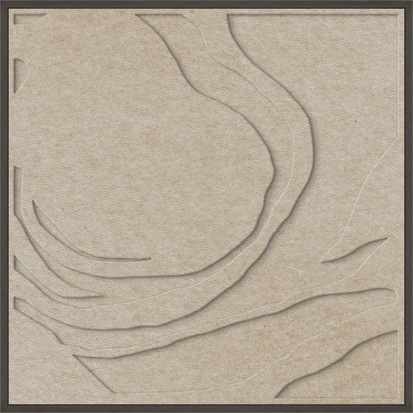 Silent Whisper square 1 | ACOUSTIC ART | Black