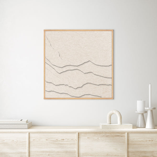 Tonefield square 1 | 60x60 | ACOUSTIC ART 60x60 | Oak