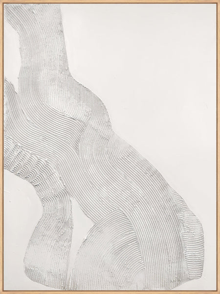 Wit sculptuur 1 | Ontwerpschildering