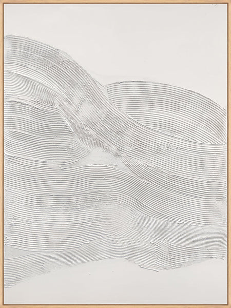 Witte sculptuur 2 | ONTWERP SCHILDERIJ
