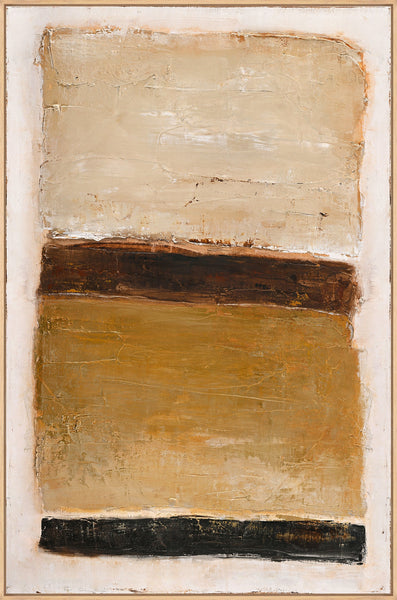 Oker Vierkant | ONTWERP SCHILDERIJ