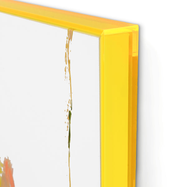 Vertrouwelijk Geel | GEMENGD SCHILDERIJ