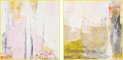 New Age Yellow 2+3 | PAINTING & kunsttryk