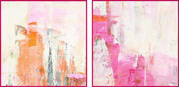 New Age Pink 2+3 | PAINTING & kunsttryk