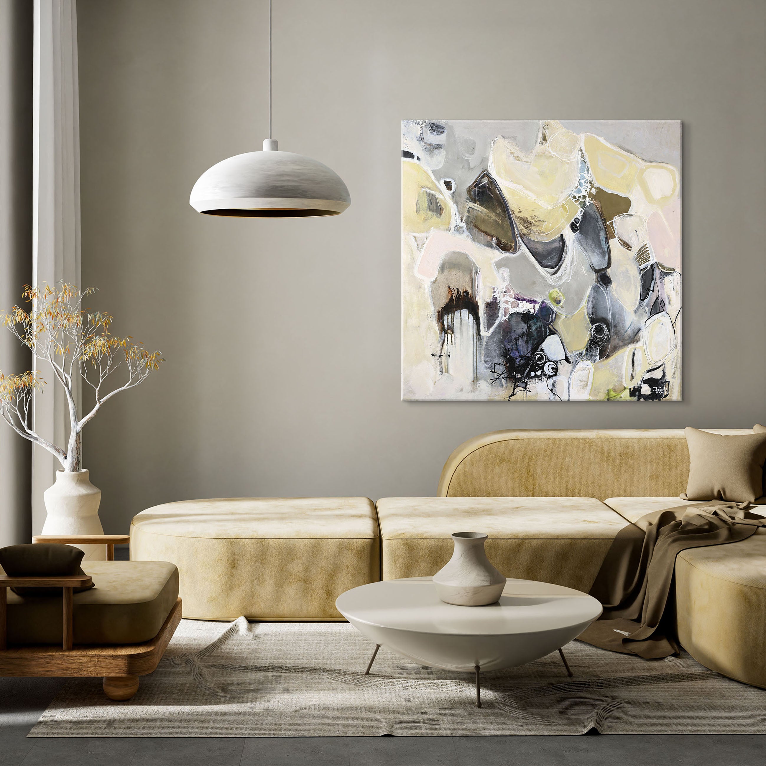 Last Days of Summer | Gemengd schilderij