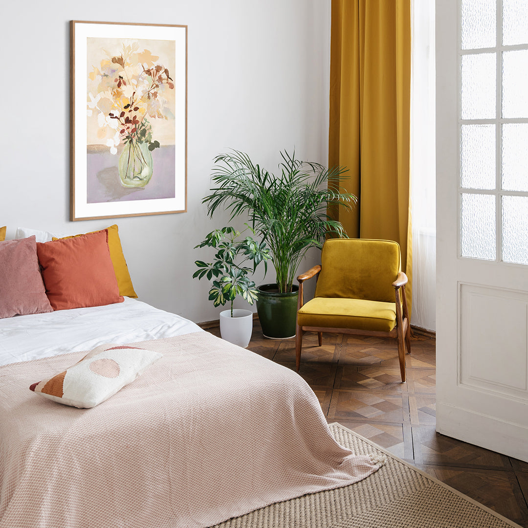 Pastelbloem 2 | POSTERBORD