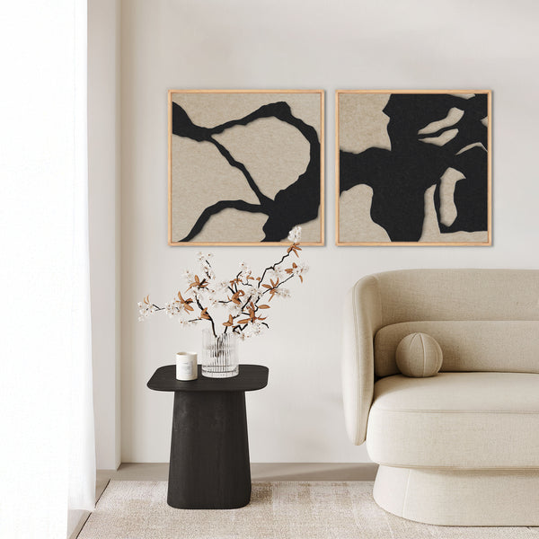 Quiet Friction square 1 | ACOUSTIC ART | Oak