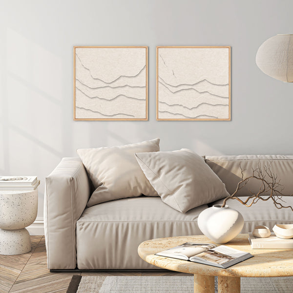 Tonefield square 1 | 60x60 | ACOUSTIC ART 60x60 | Oak