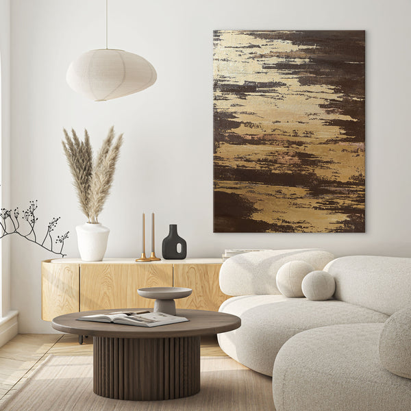 Ruwe essentie | Unika schilderen 90x120