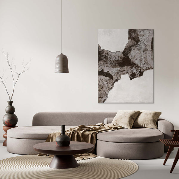 Ruwe essentie | Unika schilderen 90x120