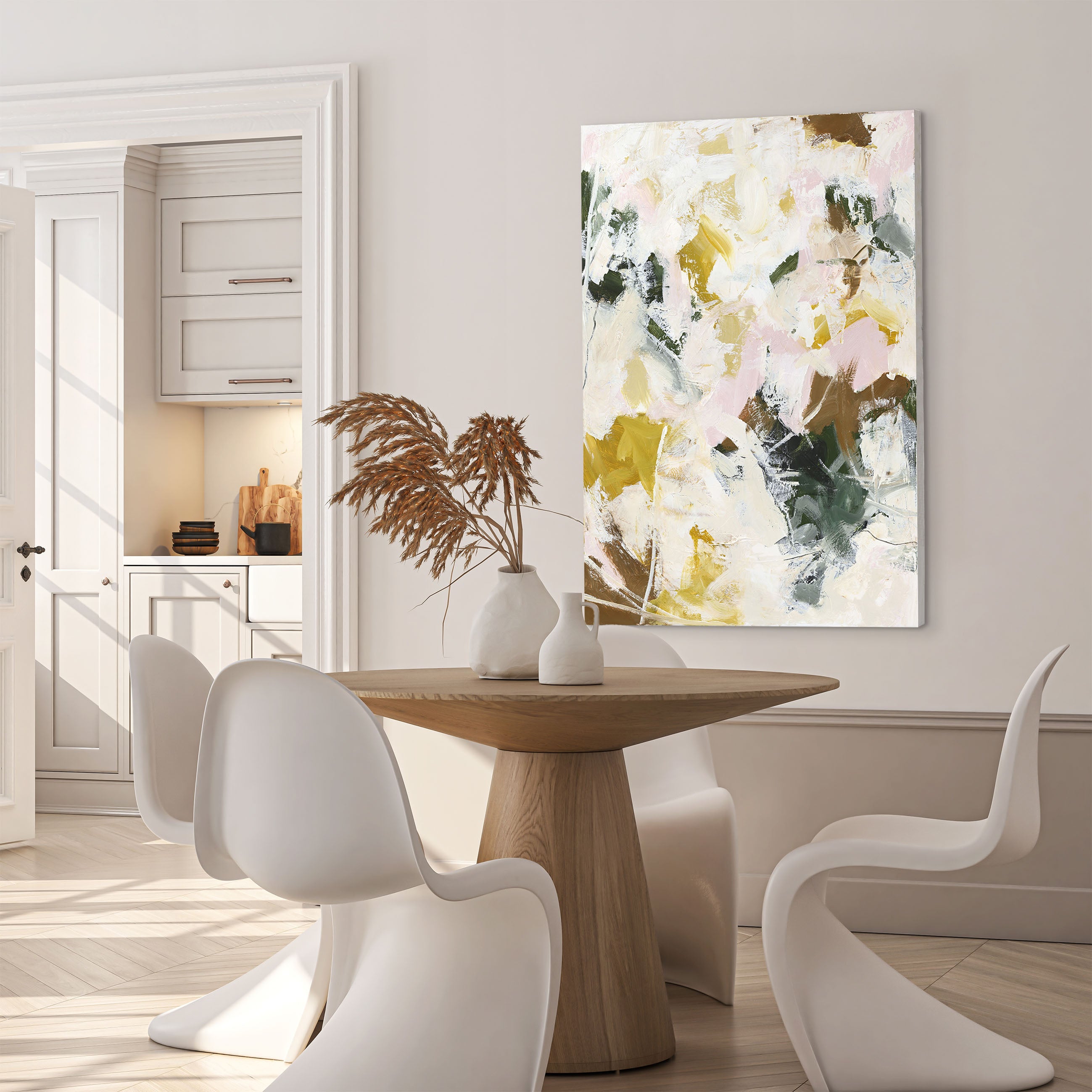 Ruwe essentie | Unika schilderen 90x120