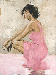 Aanraking van de aarde | UNIKA SCHILDERIJ 90x120