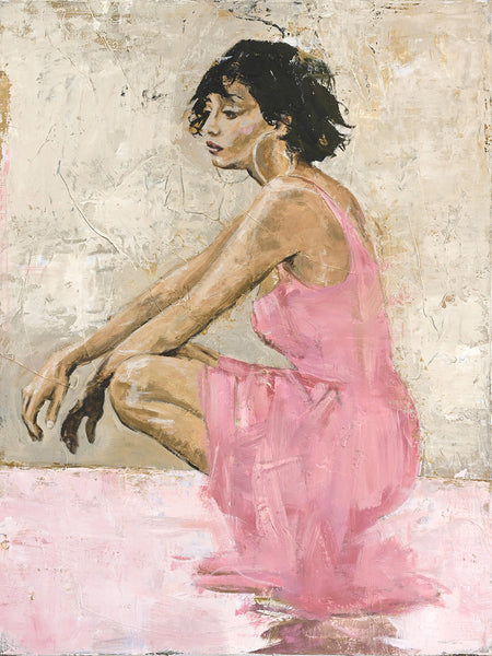 Aanraking van de aarde | UNIKA SCHILDERIJ 90x120