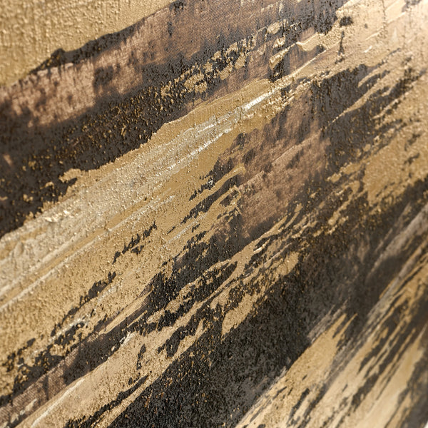 Ruwe essentie | Unika schilderen 90x120