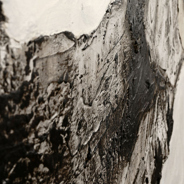 Ruwe essentie | Unika schilderen 90x120