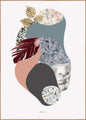 Terrazzo-amoebe 2 | POSTERBORD