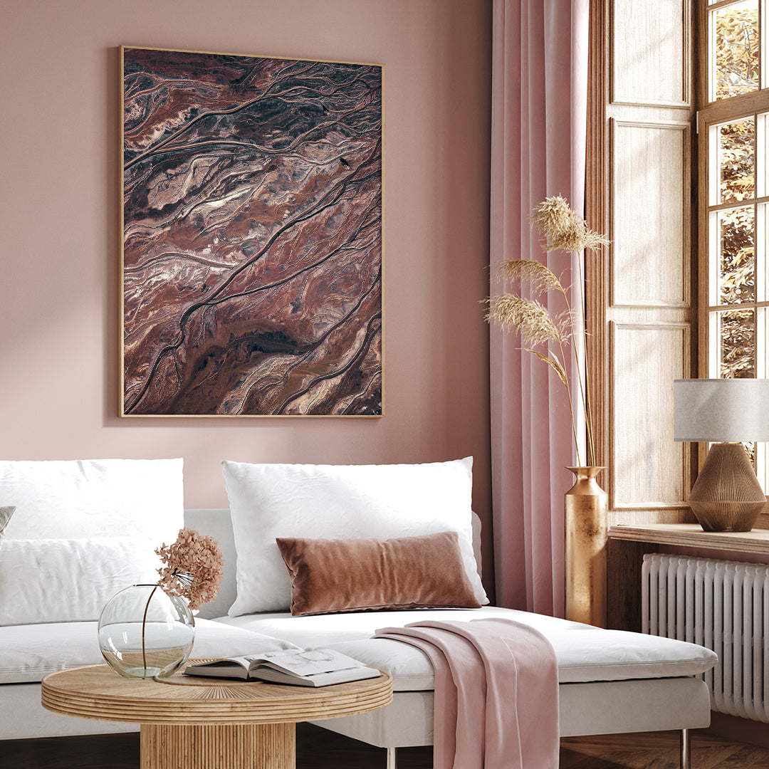 Van bovenaf 1 | POSTERBORD