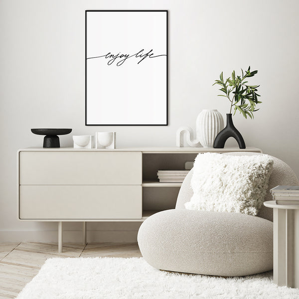 Geniet van het leven | Poster