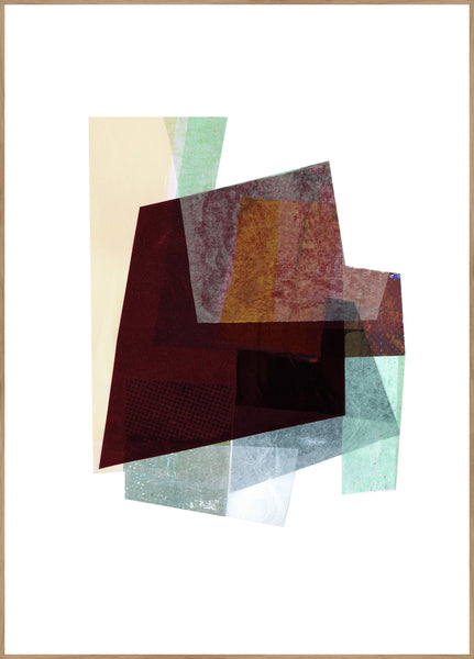 Vierkante tuin 1 | Poster