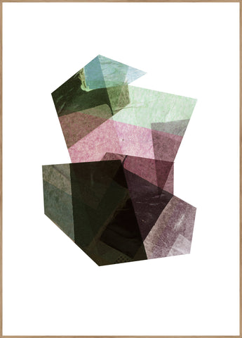 Vierkante Tuin 2 | POSTERBORD